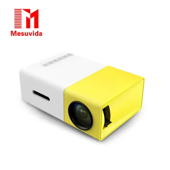 [Genuine] Original YG300 LED Portable Projector 500LM 3.5mm Audio 320x240 Pixel HDMI USB Mini YG-300 Projector Home Media Player