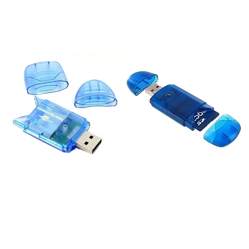 Multifunction High Speed USB Memory Card Reader Writer Adapter for MMC