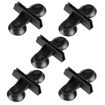 

Aquarium Fish Tank Divider Suction Cup Black Plastic Sheet Holder
