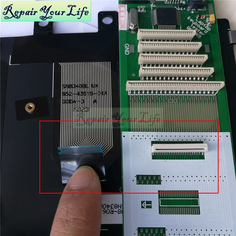 Ремонт вам жизни ноутбук универсальный ноутбук прибор для проверки клавиатуры тестирование устройство станок инструмент для более чем 90% Клавиатура ноутбука