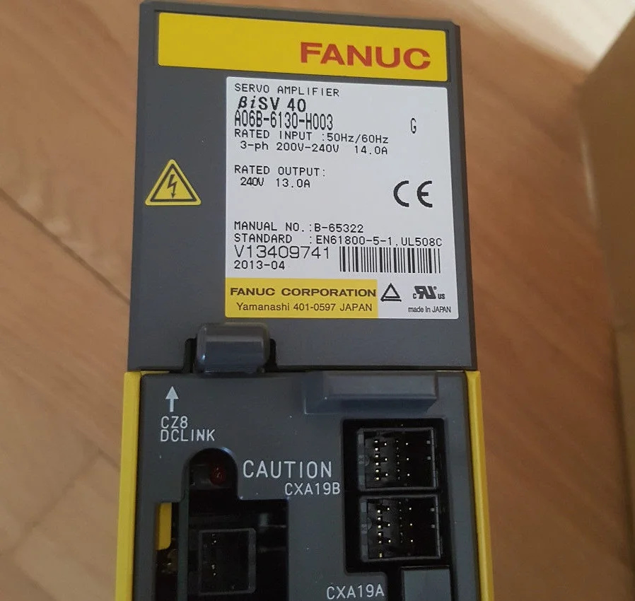 Fanuc Beta servo усилитель A06B-6130-H130 для нового оригинального японского мотора |
