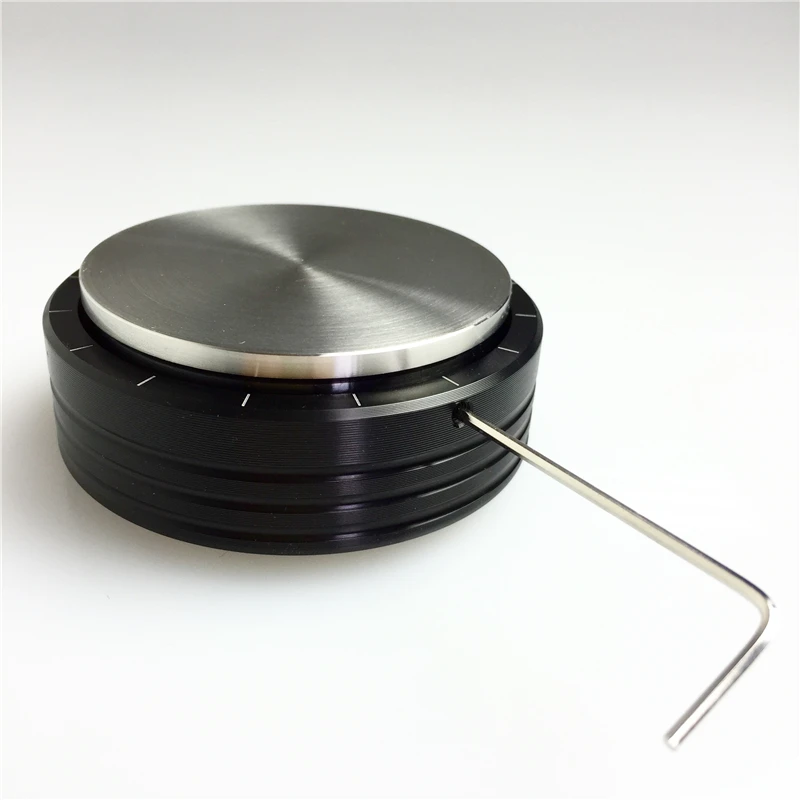 Koop Nieuwe Verstelbare Sabotage Hoge Kwaliteit Espresso Smart Sabotage Barista Diy Rvs Koffie Tamper 58 Mm Koffie Gereedschap