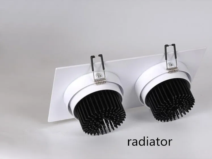 5 와트 7 와트 10 와트 20 와트 ac85-265V 천장 매립형 실내 조명 Led 통 광장 디 밍이 가능한 cob 스포트 라이트