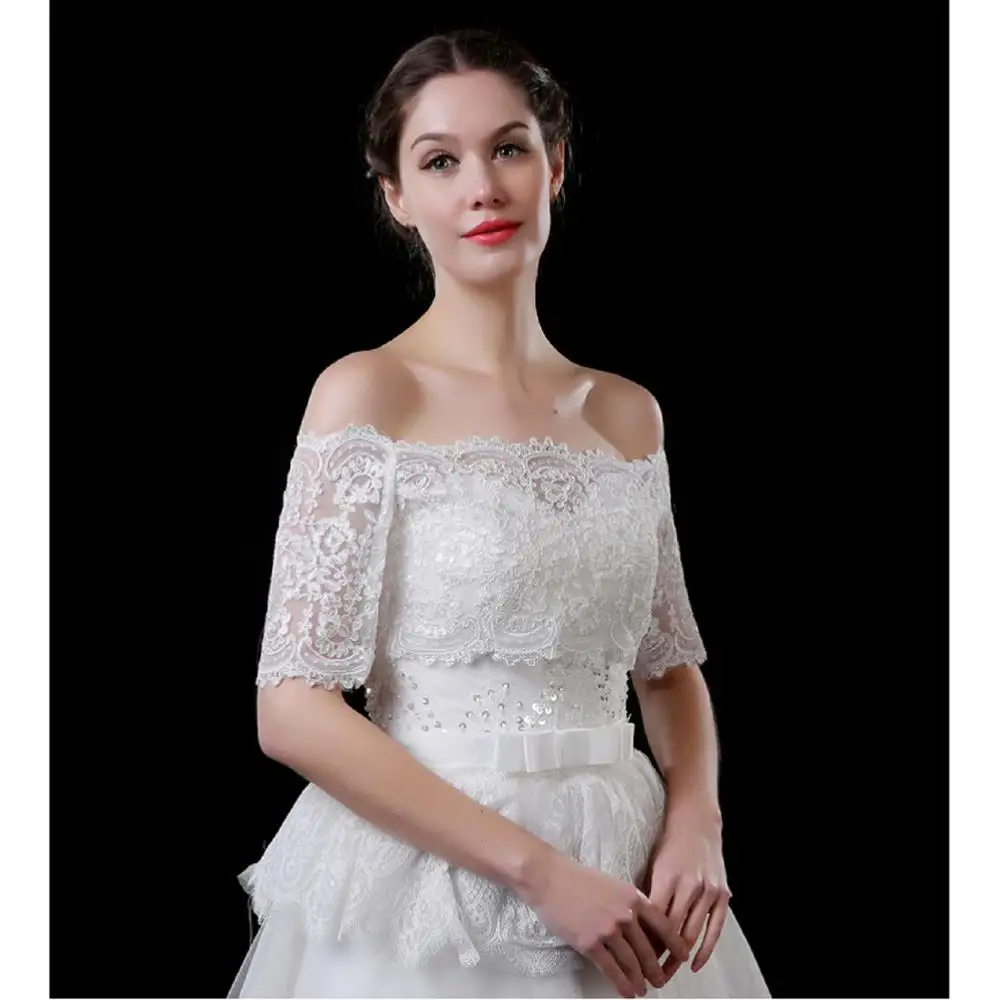 nouvelle-veste-de-mariage-blanche-a-lacets-bolero-chale-accessoires-de-mariage