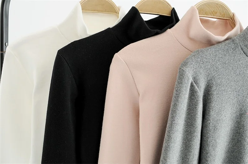 red bodysuit Autumn & Winter Wear Women Turtleneck Long Sleeve Warm Bodysuits cut out bodysuit