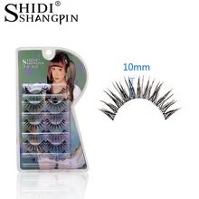 Новинка, 7 пар, ручная работа, натуральные ресницы, конический макияж, искусственные ресницы, легкие накладные ресницы, наращивание ресниц для maquiagem