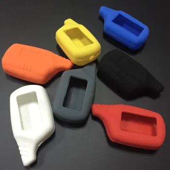 

20pcs/lot Factory wholesales Starline B9 silicone case for Starline B9/B6/A91/A61 LCD two way car remote 2 way LCD silicone case