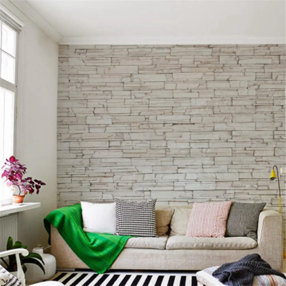 White Stone Tile Texture Brick Wall stone paper wallpaper ...