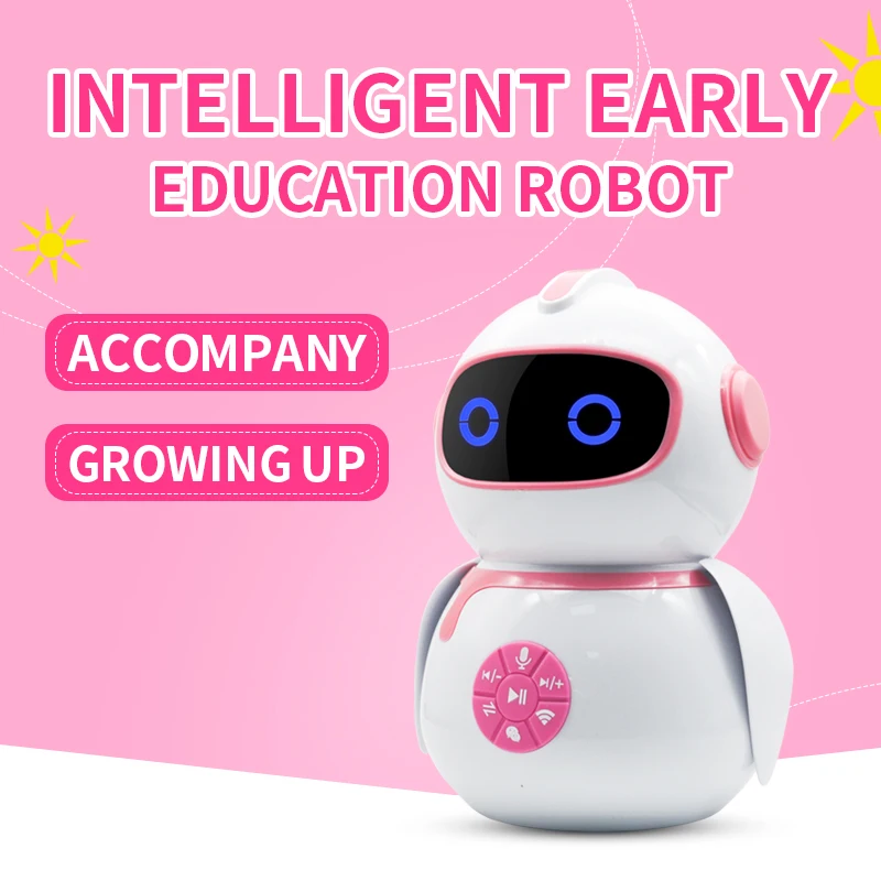 Детский умный робот ранний обучающая игрушка 0-3-6 лет зарядки и игрушка с Wi-Fi Детские обучающая история машина