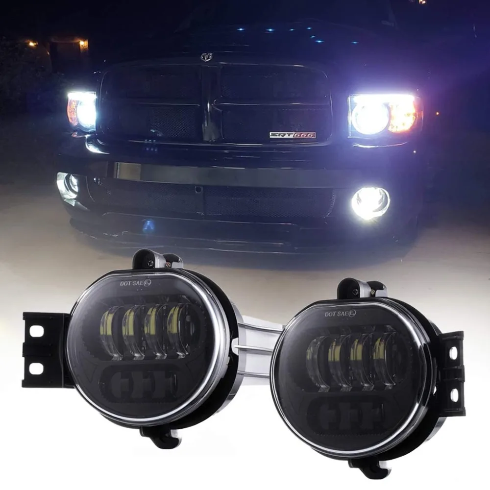 Светодиодный фонарь для Dodge Ram 1500 2002-2008 Dodge Ram 2500/3500 пикап 2003 2004 2005 2006 2007 2008 2009-1 пара черный