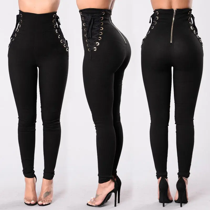 

HIRIGIN Women Fitness Leggings Stretch High Waist Long Casual Pants Trousers