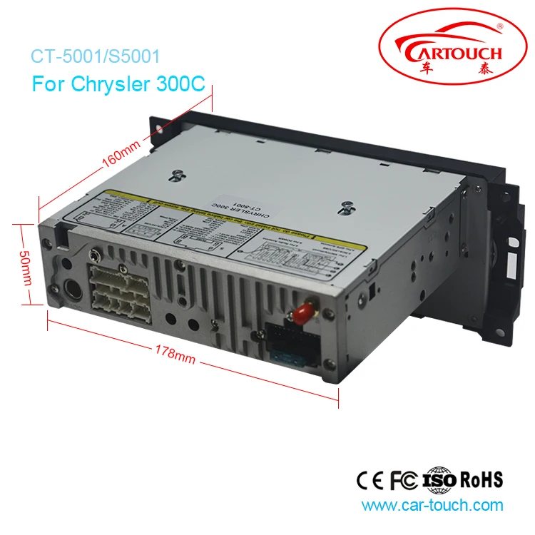 Excellent 5 Inch Car DVD Player For Chrysler/300C/Dodge/RAM/Jeep/Commander/Compass/Wrangler/Grand Cherokee CANBUS GPS BT Radio Free Maps 7