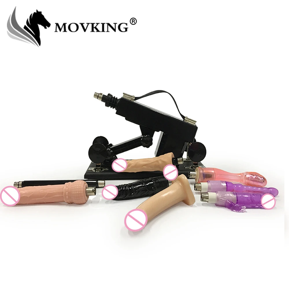 MOVKING Улучшенная секс машина с 8 различными аксессуарами|sex machine|love machinelove machine gun |