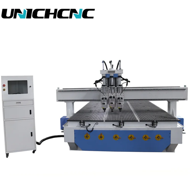 1530 вакуумный стол авто инструмент changer машина мульти головка cnc маршрутизатор|cnc