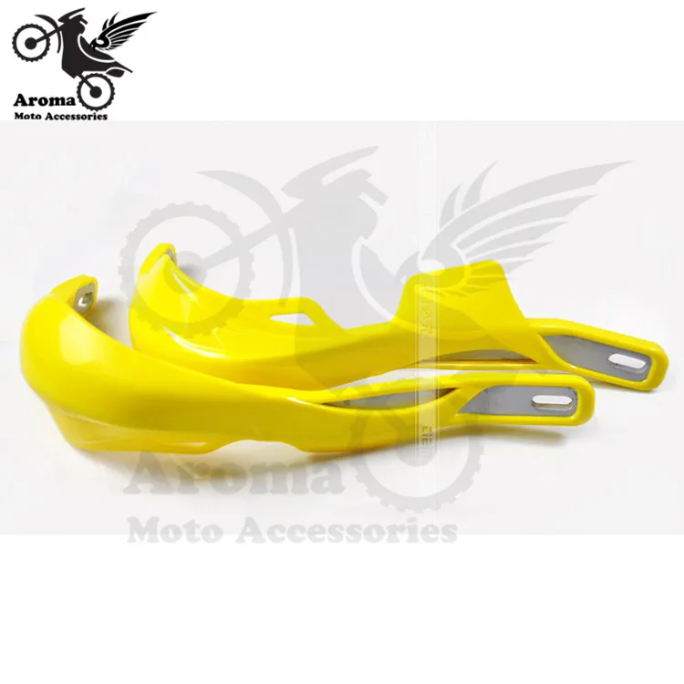 Moto rcycle профессиональные аксессуары для модификации moto cross handguard красочные dirt pit bike moto rbike moto ATV Внедорожные части - Цвет: Цвет: желтый