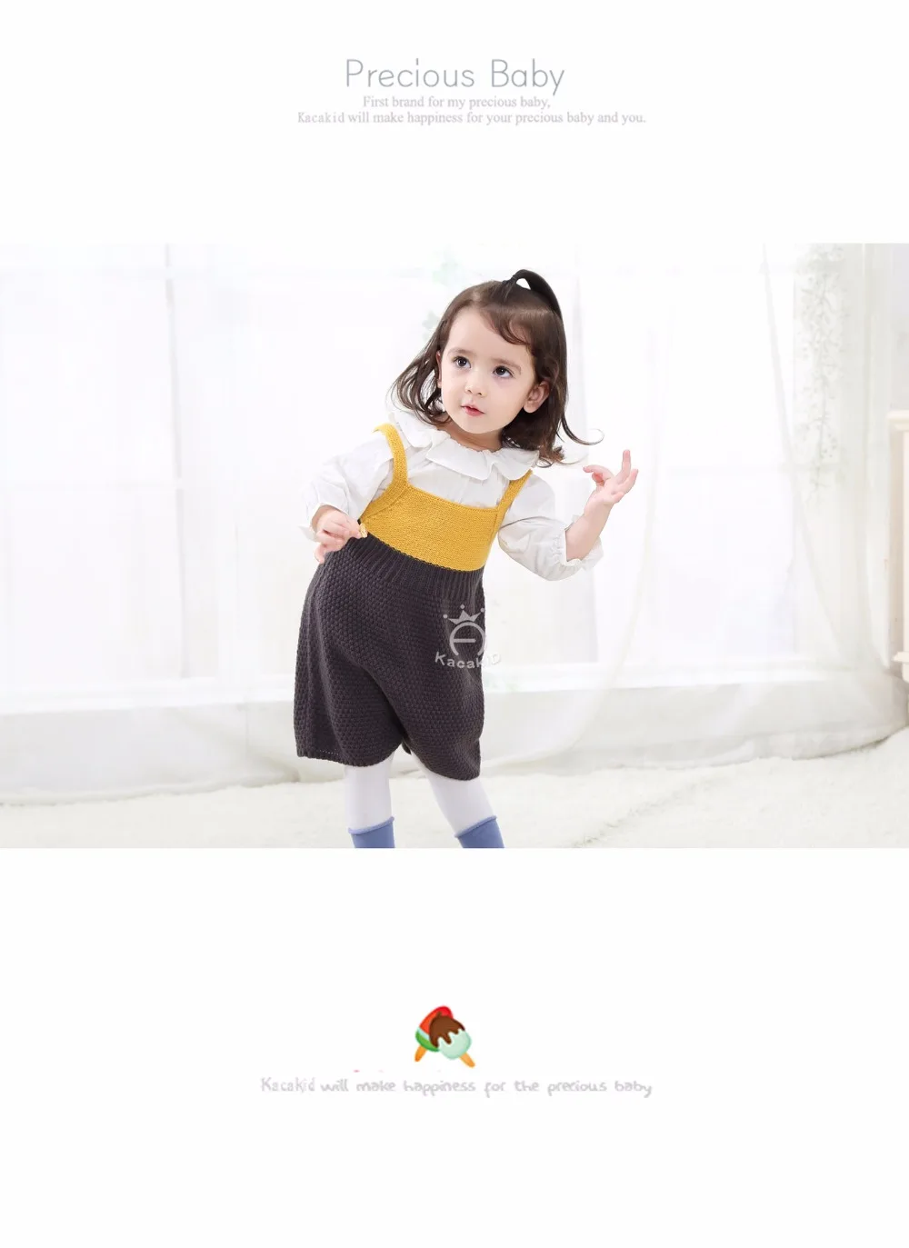 Kacakid/Новое весеннее детское милое платье для девочек платье для маленьких девочек трикотажное платье без рукавов для малышей