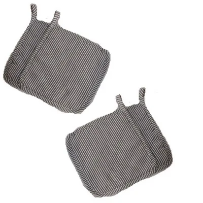 Grey 4PC 2 шт. толстые хлопковые Термостойкие горячие подушечки многофункциональные прихватки, триветы, открывалки для банок и ложки - Цвет: Grey 4PC