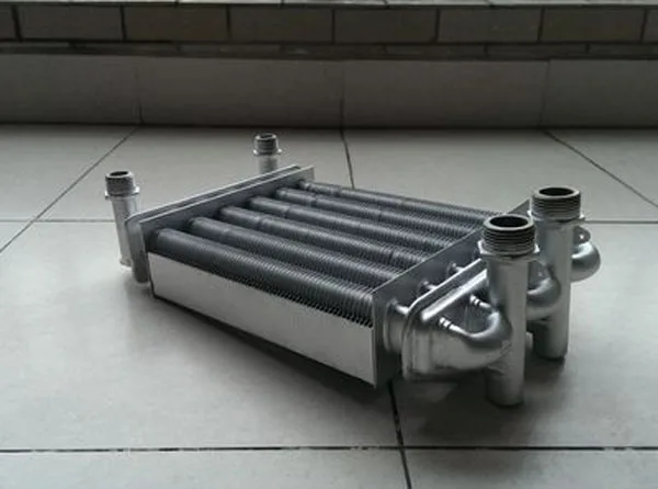 Boiler heat exchanger Length 200MM, Double pipe heat exchanger 