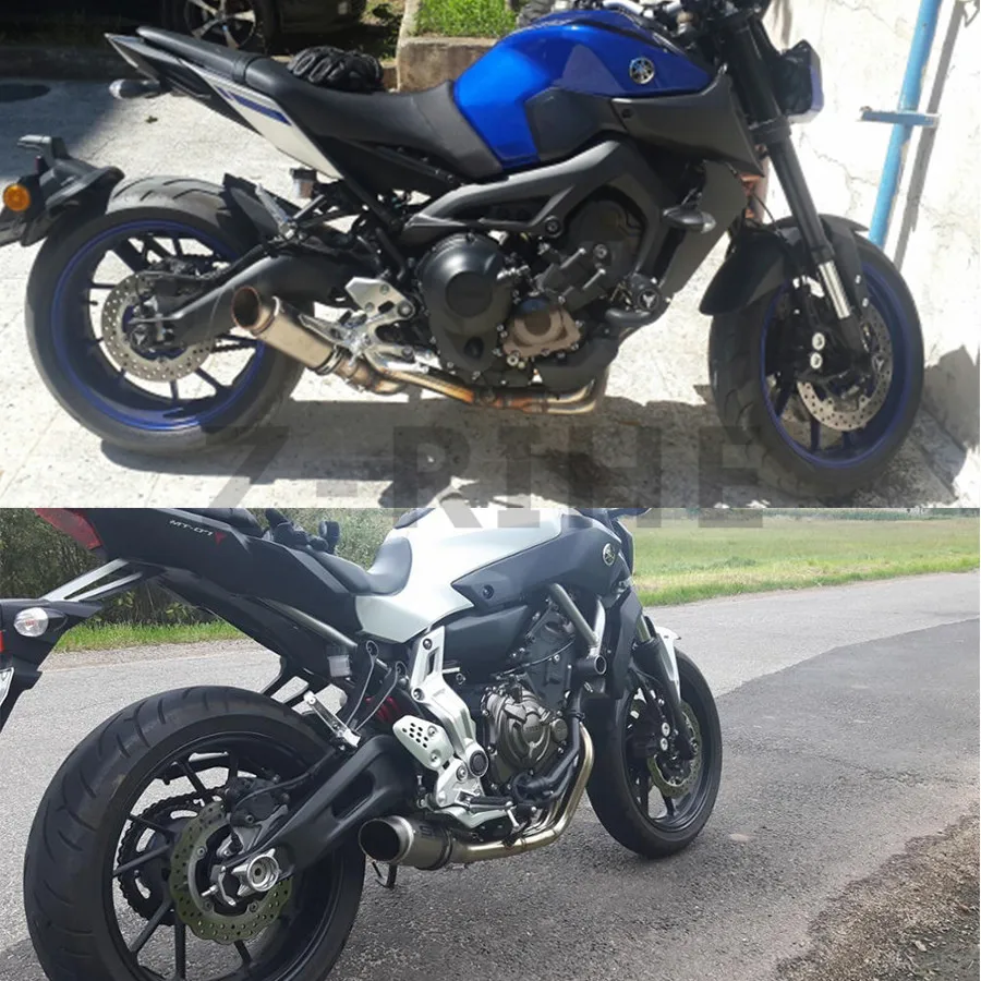 Для мотоцикла выхлопная труба Модифицированная для скутера 51 мм 61 KAWASAKI ER6N BMW S1000RR