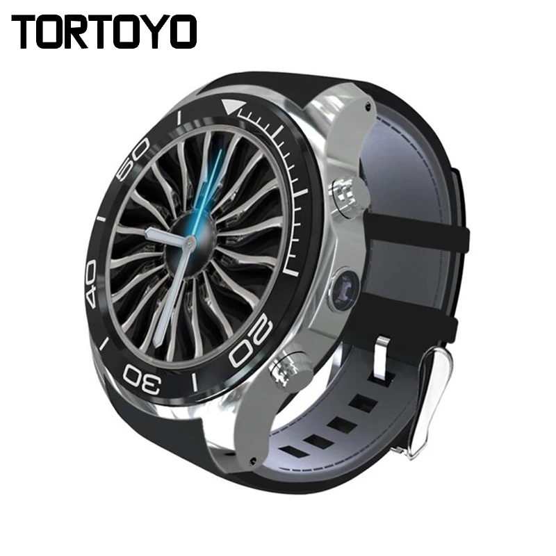 

TORTOYO S11 Plus Round Screen Smart Watch Phone Android 5.1 OS ROM 8GB Smartwatch with HD Camera GPS Speaker Music Player WIFI