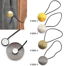 Личи 1 шт. магнит подхват для штор Европейский Стильный металлический крючки для штор пряжки Зажим Аксессуары для штор