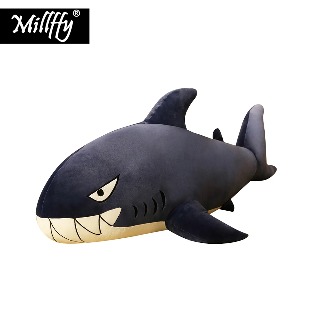 giant stuffed shark pillow