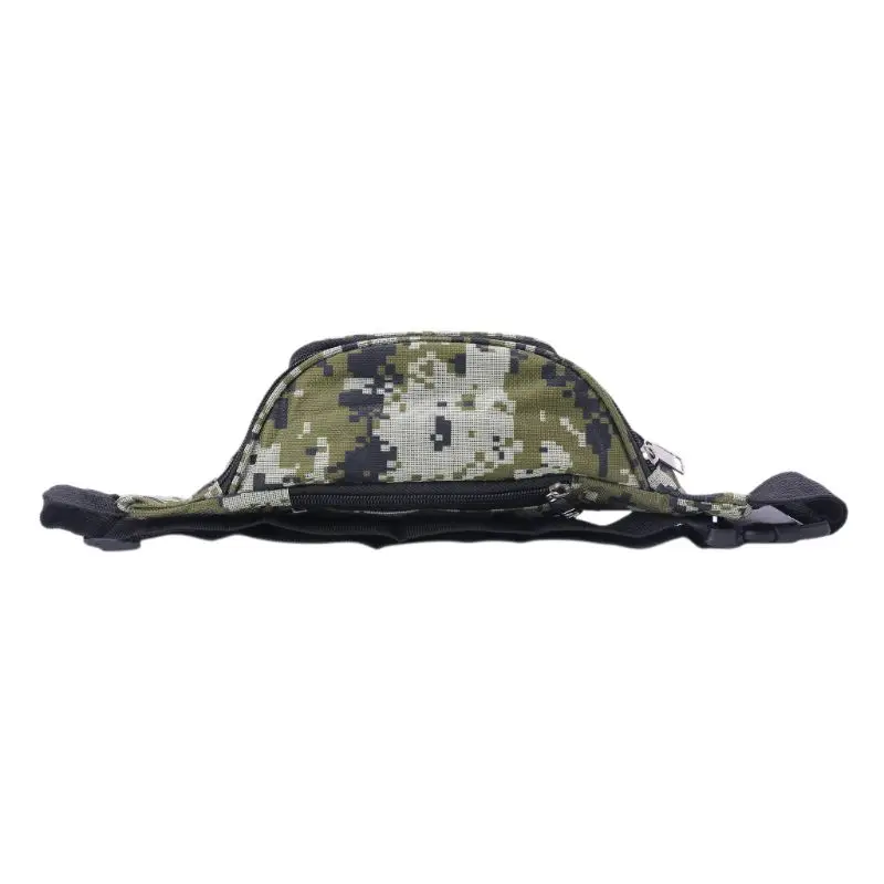 

Canvas Camouflage Waist Packs Bags Belt Phone Pouch Travel Fanny Pack Multi Function Shoulder Bag For Men Women