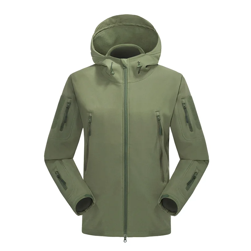 Softshell походные куртки камуфляжная охотничья одежда мужская зимняя внутренняя