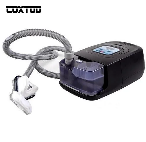 COXTOD GI Auto CPAP Machine For Sleep Snoring And Apnea Therapy Electric Home Care Appliance With Humidifier Nasal Mask