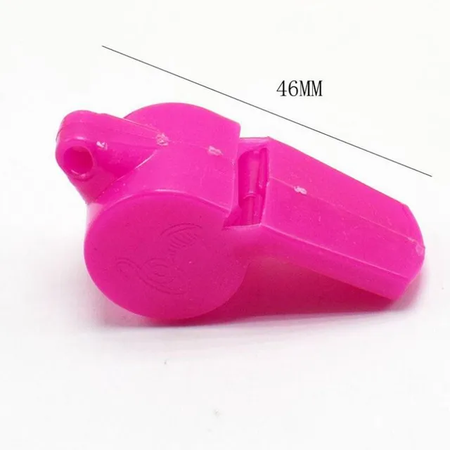 New Colorful Mini Plastic Whistle Kids Children Whistles Toys Noise