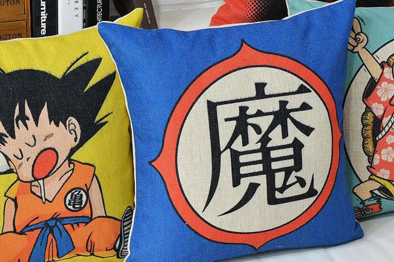 Японская аниме Dragon Ball Подушка с принтом наволочка, домашний декор комплект наволочек Decorativos Para наволочка для дивана Almofada