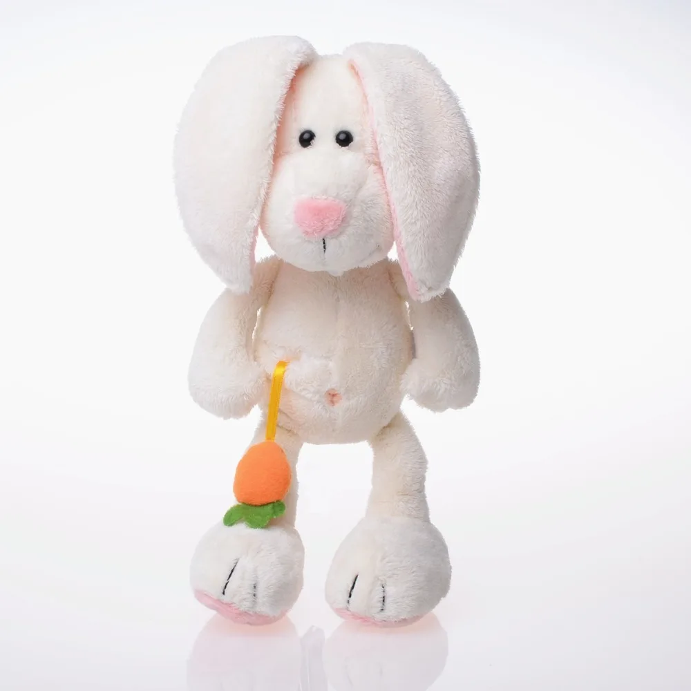 

25/35/50 Cm Soft Rabbit Plush Toy Stuffed Adorable Bunny Cute Rabbit Decent Placating Bed Doll Birthday Gift For Kids