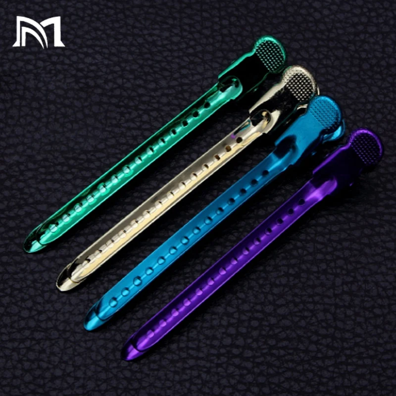 12Pcs/Box Color Stainless Steel Hairpin Crane Mouth Clip Hair Styling Zoning Metal Clip For Long Duck Mouth Beauty Hair Tools C5 12Pcs/Box Color Stainless Steel Hairpin Crane Mouth Clip Hair Styling Zoning Metal Clip For Long Duck Mouth Beauty Hair Tools C5