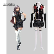2017 Personalizar El Envío Libre de Final Fantasy Type-0 Suzaku Peristilo Class Zero Sumer Venta Trajes de Cosplay Uniforme Escolar