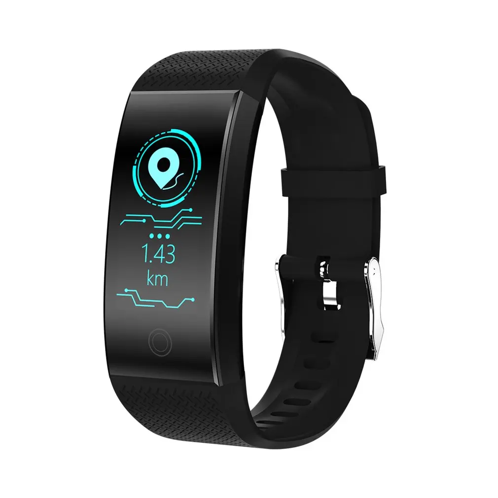 

QW18 Smart Bracelet Blood Pressure Heart Rate Monitor Sports Pedometer Fitness Band Activity Tracker Smart Wristband