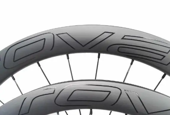

width 23mm carbon bike disc clincher wheel 50mm customized decal with Novatec D411 412 hub center lock 12*100 12*142