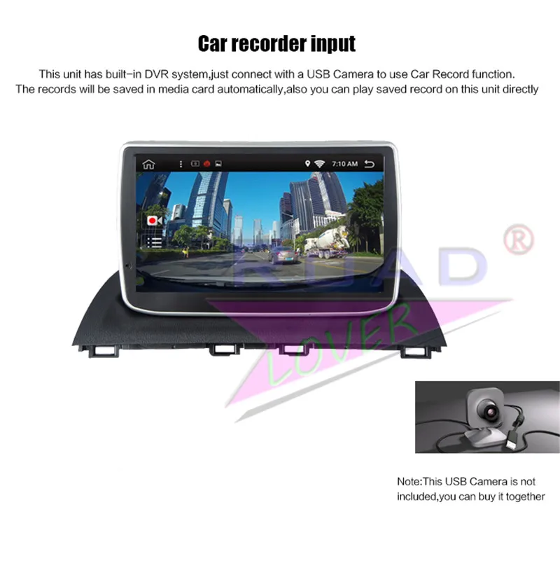 Sale Roadlover Android 8.1 Car Multimedia Player Radio For Mazda 3 Axela 2014 2015 2016 Stereo GPS Navigation Automagnitol 2 Din MP3 14