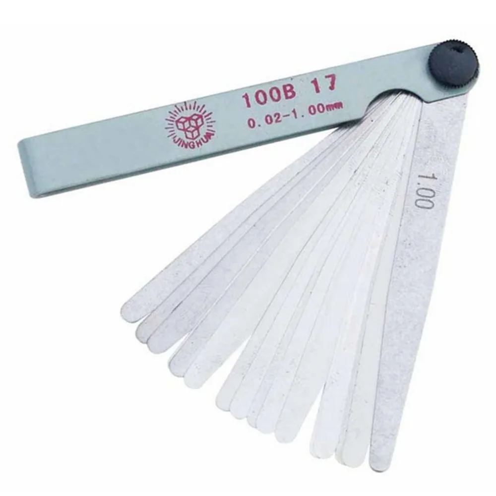 Stainless steel feeler plug gauge set Thick gauge valve wedge oblique