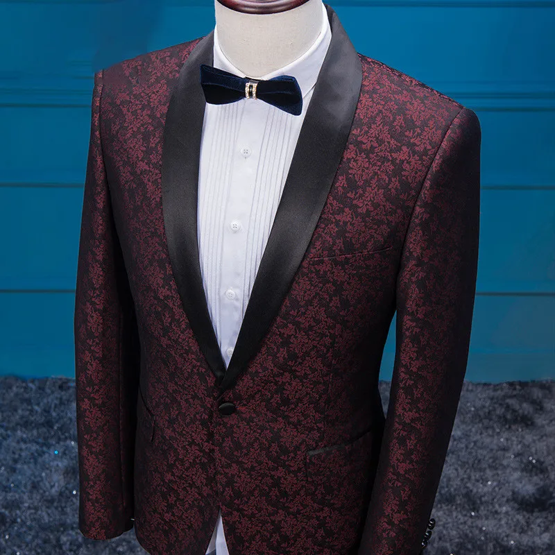 RUELK 2019 Top Quality Brand Men Suits Stripe Men's Blazer Slim Fit Wedding Male Groom Tuxedos Suits Jacket+Pants+Vest 3 Piece