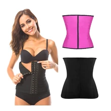Горячие формы неопреновый жилет для бега тела формы для похудения талии тренажер пластиковые кости поясной пояс тело моделируем талию 3 многорядная пряжка