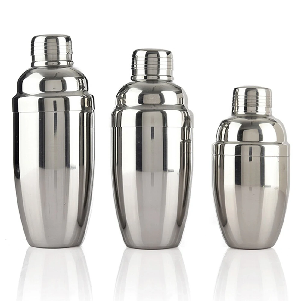 

Professional Stainless Steel Cocktail Shaker Mixer Premium Bar Cocktail Wine Martini Boston Shaker for Bartender Bar Party Tools