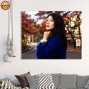 

Dahuawang DIY digital painting male and female stars Joker Xue Gao Yuanyuan NINE PERCENT Chen Linong decorative painting