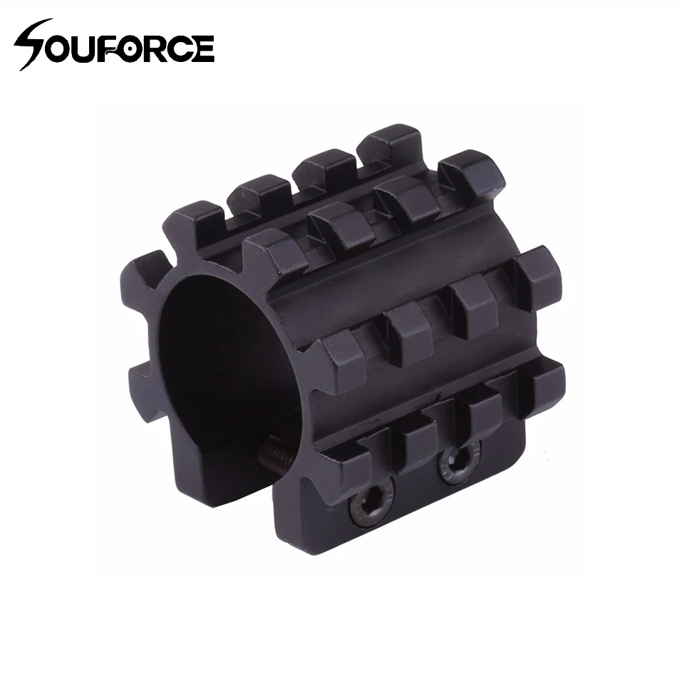 

Fit 12Gauge 5 Position Mossberg 500 Shotgun Quad 8-Rail Barrel Mount Syst 3 Picatinny Rails Per Side for Mag Tubes Hunting