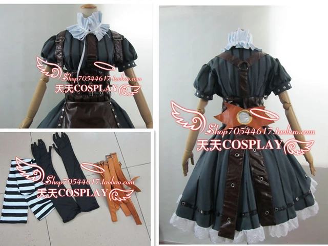 New Alice Madness Returns Cosplay Costume Alice Steam Dress Outfit  Halloween Party Costumes for Women Men - AliExpress