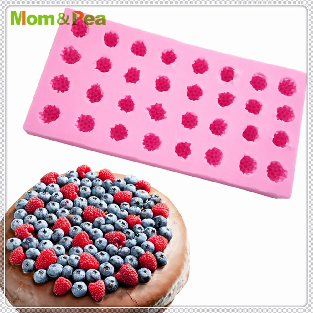 Mmam & Pea MPA2000 Raspberry силиконовая форма для украшения торта помадки 3D пищевых