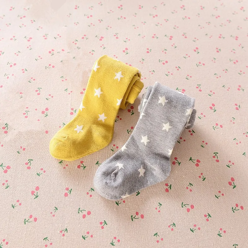 

2018 Star infant Baby Girl tights girl newborn stocking kids Cotton toddler tights pants pantyhose children's clothing boy 0M-4Y
