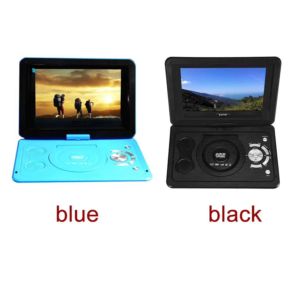 Мини USB портативный 13 9 дюймов CD DVD плеер автомобиля HD поворотный экран lcd уличный