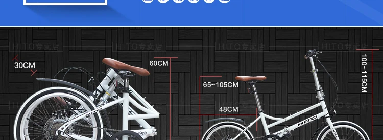 Clearance New Brand Dual Tube Carbon Steel Frame 20 inch Wheel Disc Brake Folding Bicycle Outdoor Sports BMX bicicleta 18