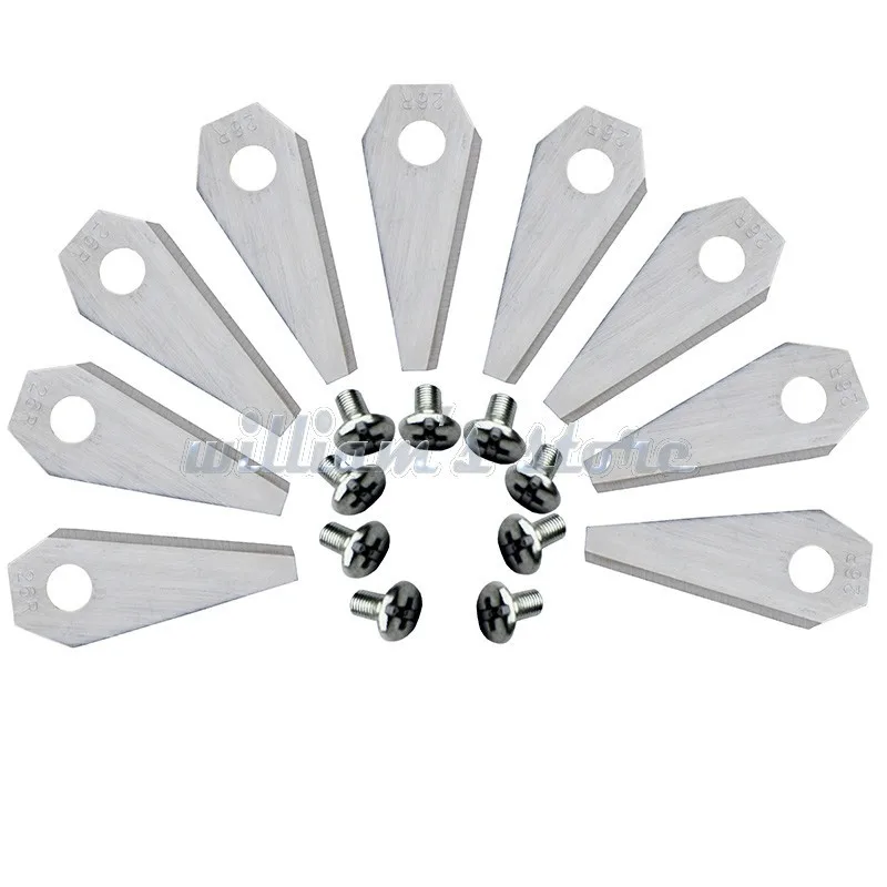 

36PCS Auto Mower Blades For B0SCH INDECO Robot Mower Blade L49*W19*T1.0mm