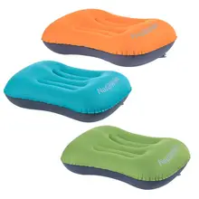 Мини-подушка Сверхлегкая портативная воздушная надувная подушка для отдыха на природе, туризма, путешествий, мягкая подушка оранжевый/синий/зеленый